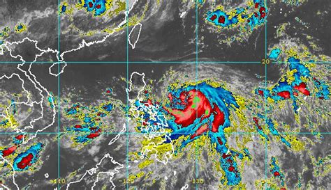 Egay now a severe tropical storm; heavy rain expected in .